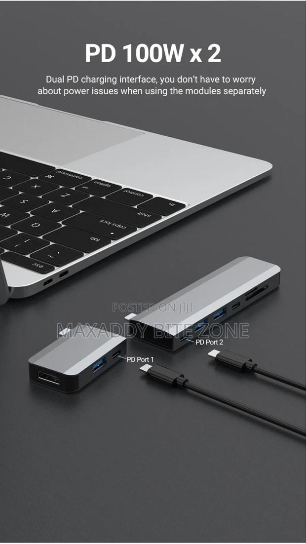 Usb-c Docking Station 10 In 1 Magnetic Hub With Dual Monitor photo 9