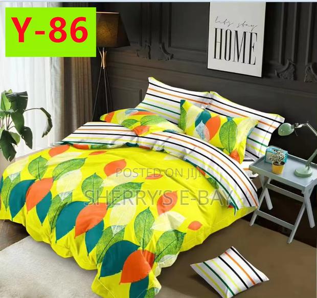 6pcs Bedsheets Set. 2 Bedsheets With 4 Pillow Covers photo 2