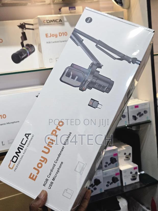 Comica Ejoy Uni Pro A Wireless Usb Condenser Microphone With Boom Arm