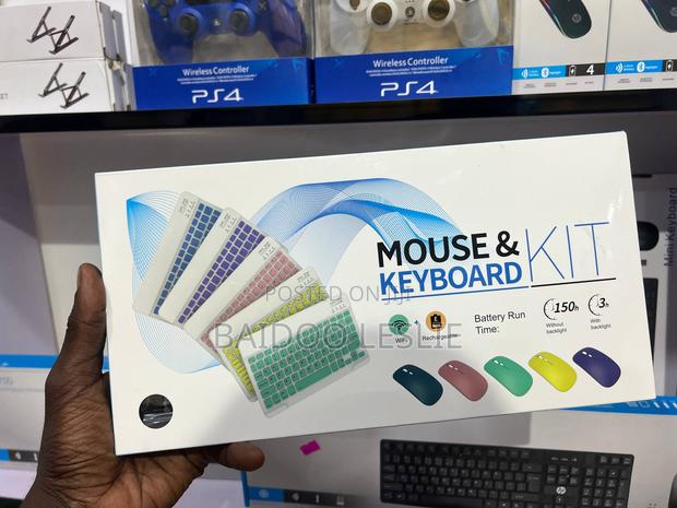 Wireless Keyboard And Mouse Combo - Rgb Backlit, Rechargeable photo 3