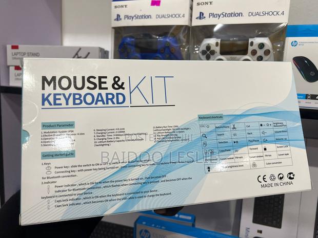 Wireless Keyboard And Mouse Combo - Rgb Backlit, Rechargeable photo 4