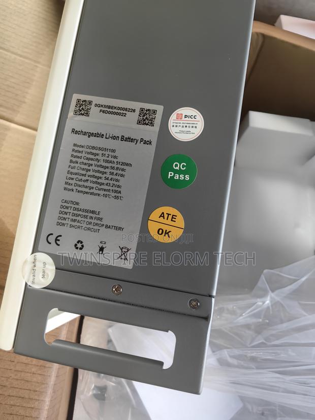 Home Energy Storage System 51.2v 100ah-5.12kwh photo 2