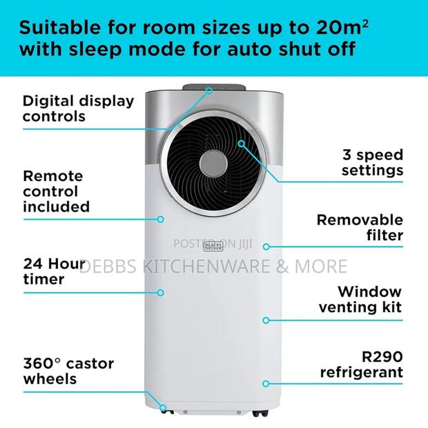 12000 Btu Black and Decker Air Conditioning Uk