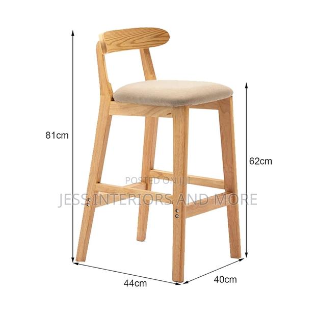 Bar Stool With Wood Leg photo 3