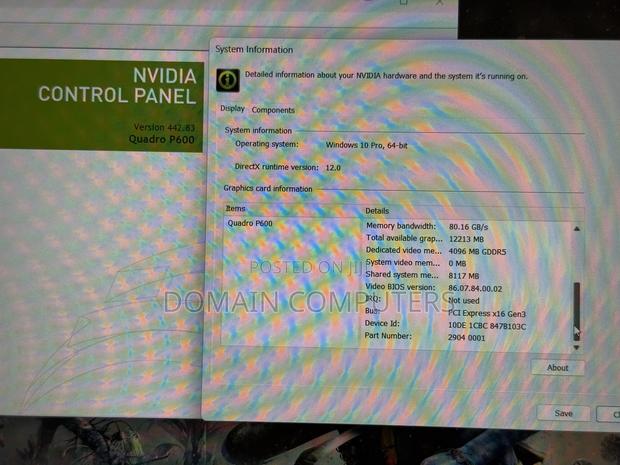 Laptop HP ZBook 15 G5 16GB Intel Core I7 SSD 512GB photo 10