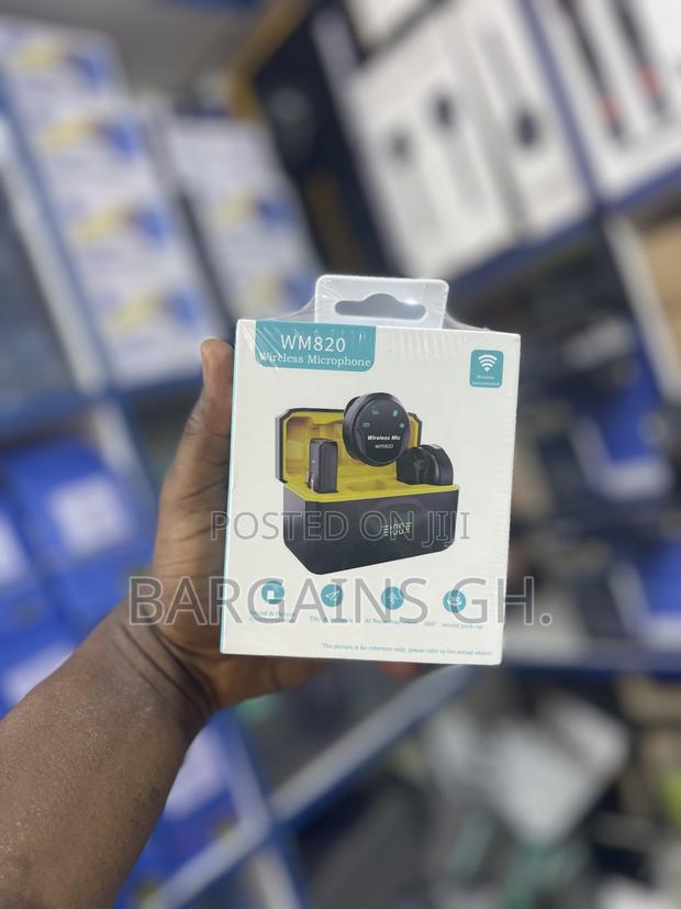 Maono Wm820 Wireless Microphone With Charging Case (2in1) photo 4