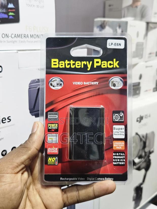 Canon Lp-E6n Battery 5d Mark Iii, 60d, 70d, 6d, 7d and 7d Mii Cameras