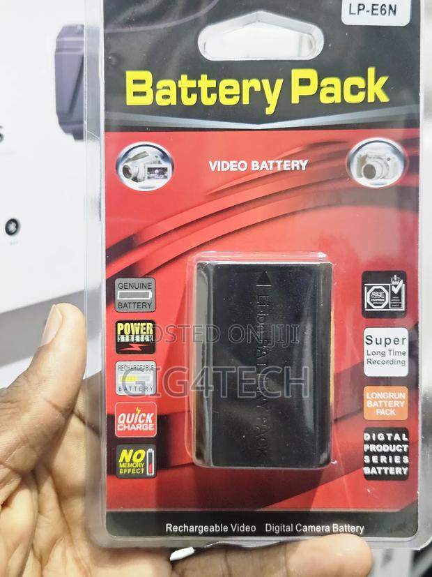 Canon Lp-E6n Battery 5d Mark Iii, 60d, 70d, 6d, 7d and 7d Mii Cameras photo 3