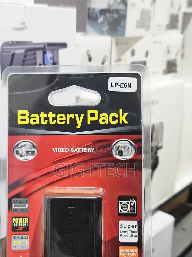Canon Lp-E6n Battery 5d Mark Iii, 60d, 70d, 6d, 7d and 7d Mii Cameras photo 4