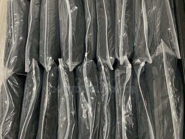 7-piece King Size Black And Dark Grey Removable Duvet Set photo 7
