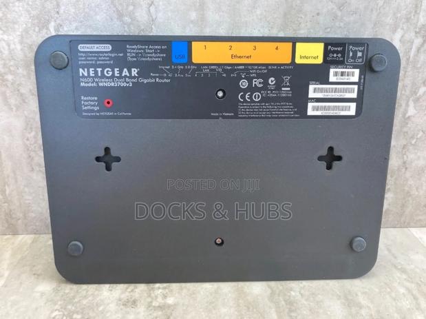 Netgear N600 Dual Band Gigabit Wifi Router (Wndr3700-100nas) photo 6