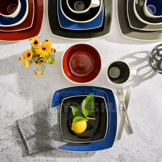 Red+White Combo Dinner Set photo 11