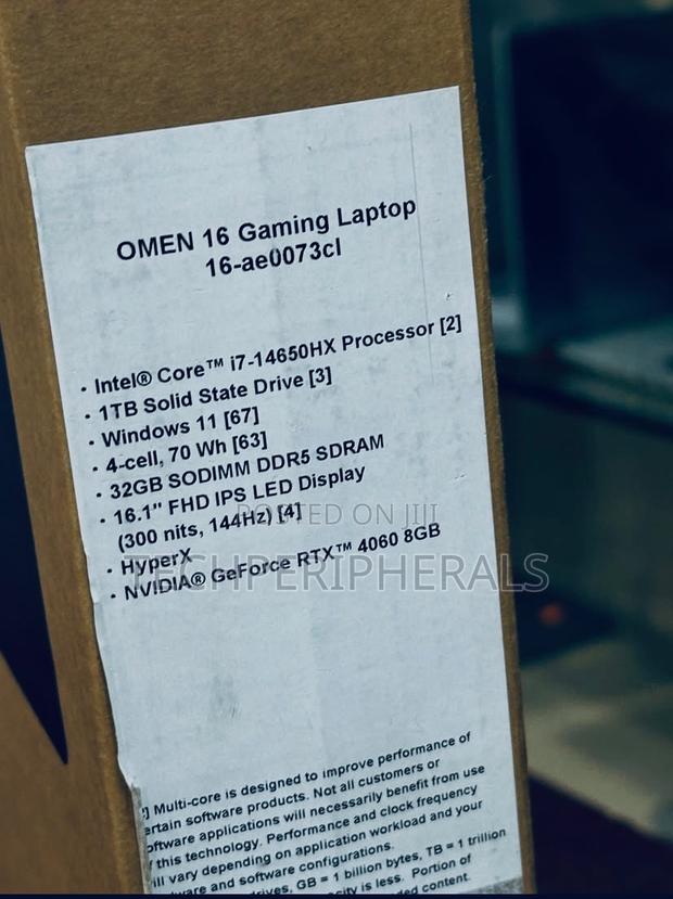 New Laptop HP Omen 16 32GB Intel Core I7 SSD 1T photo 2
