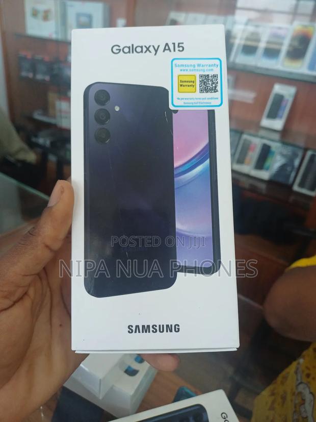 New Samsung Galaxy A15 128 GB Black · Photo 1