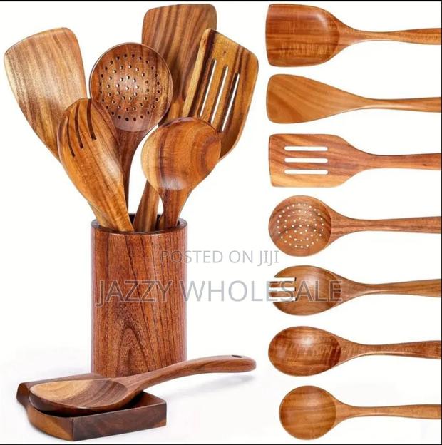 Wooden Spoon Spatula Set