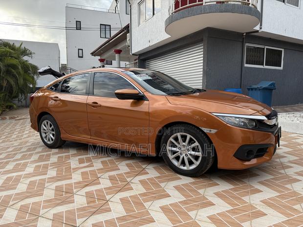 Honda Civic 2017 Orange photo 6