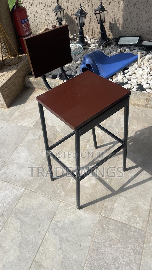 1 Used Tall Boy Chair Brown For Sale photo 2