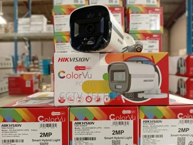 Hikvision 2mp Colorvu Dual Light Fixed Mini Bullet With Build in Mic