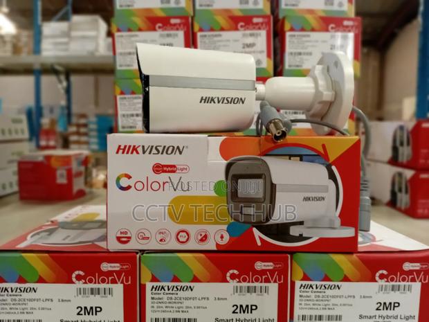 Hikvision 2mp Colorvu Dual Light Fixed Mini Bullet With Build in Mic photo 2