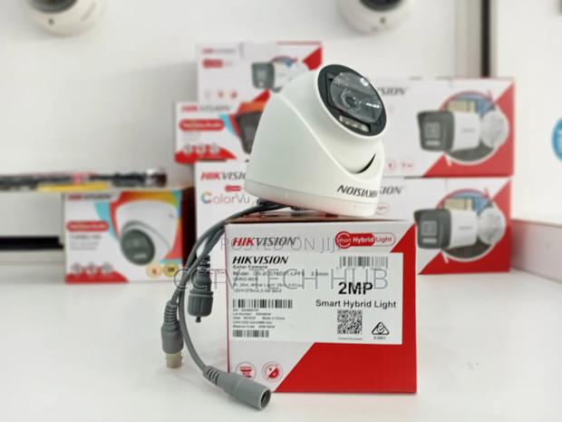 Hikvision 2mp Smart Hybrid Light Audio Fixed Turret Camera