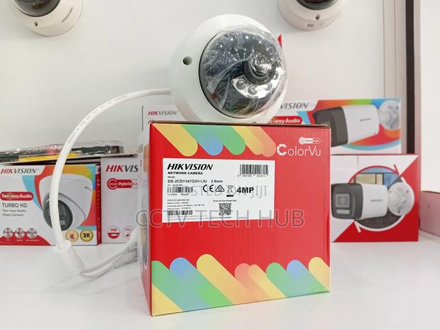 Hikvision 4mp Colorvu Md 2.0 Fixed Dome Network Camera photo 3