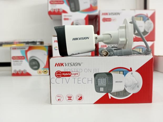 Hikvision Dual Light Fixed Mini Bullet Camera With Build in Mic