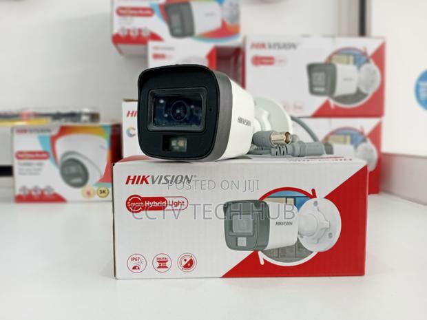 Hikvision Dual Light Fixed Mini Bullet Camera With Build in Mic photo 3