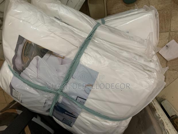 7-piece Removable King Size Plain White Duvet Set photo 7