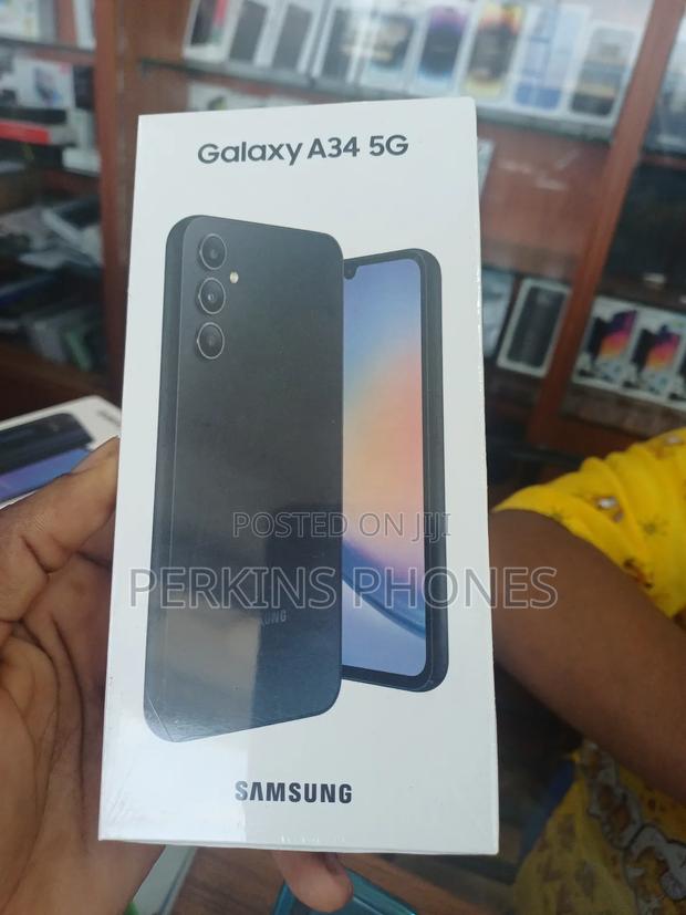 New Samsung Galaxy A34 5G 256 GB Black