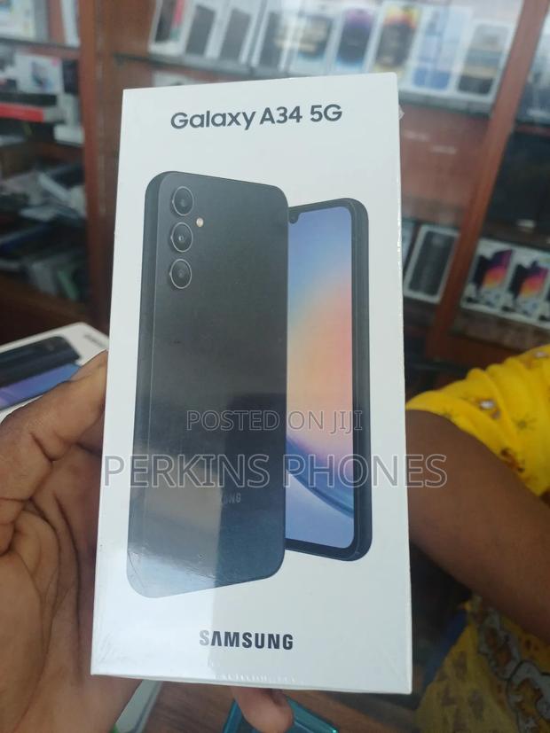 New Samsung Galaxy A34 5G 256 GB Black photo 2