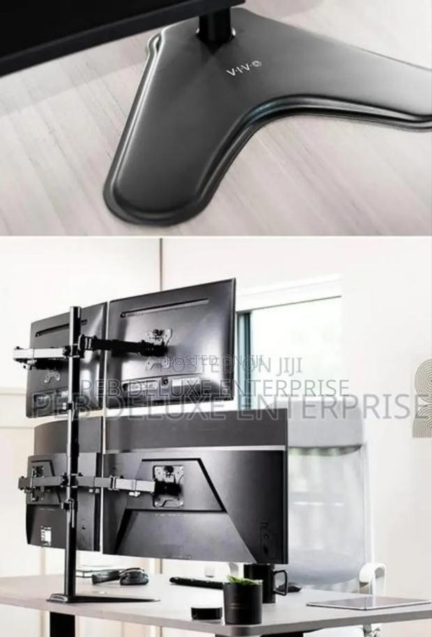 Putorsen Quad Monitor Stand,4 Monitor Mount For 13 To 32 Inch Screens · Photo 3