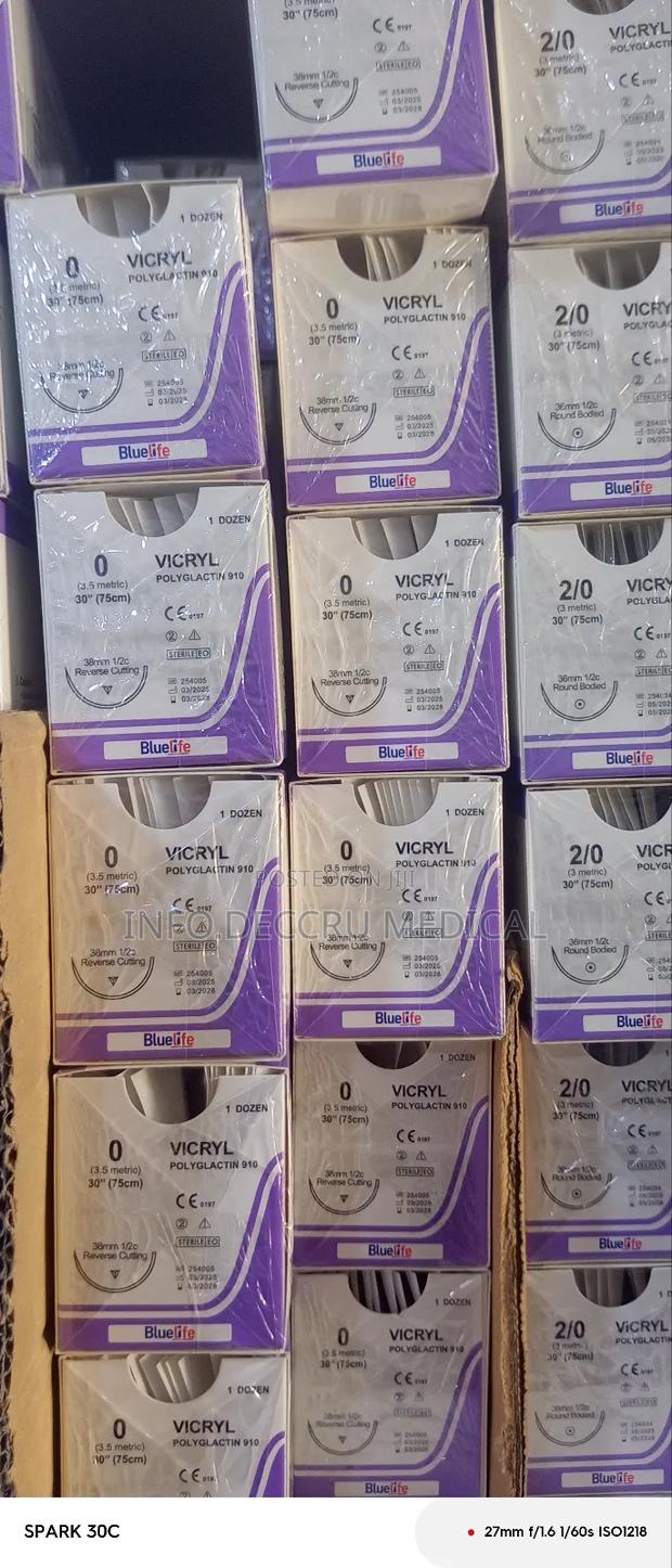 Absorbable Suture (Virctl 0,1,2, 2/0, 3/0) · Photo 2