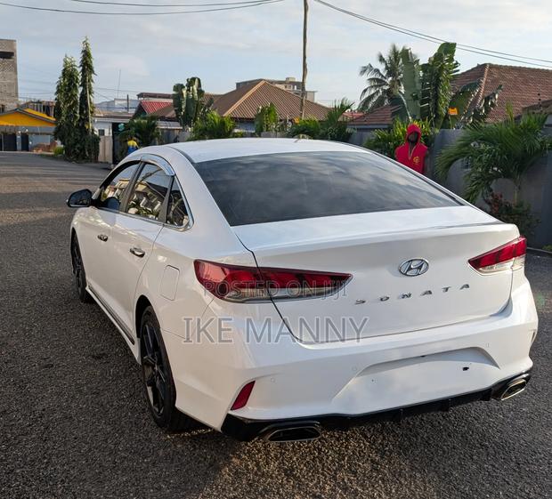 Hyundai Sonata Sport 2.0T 2018 White photo 3