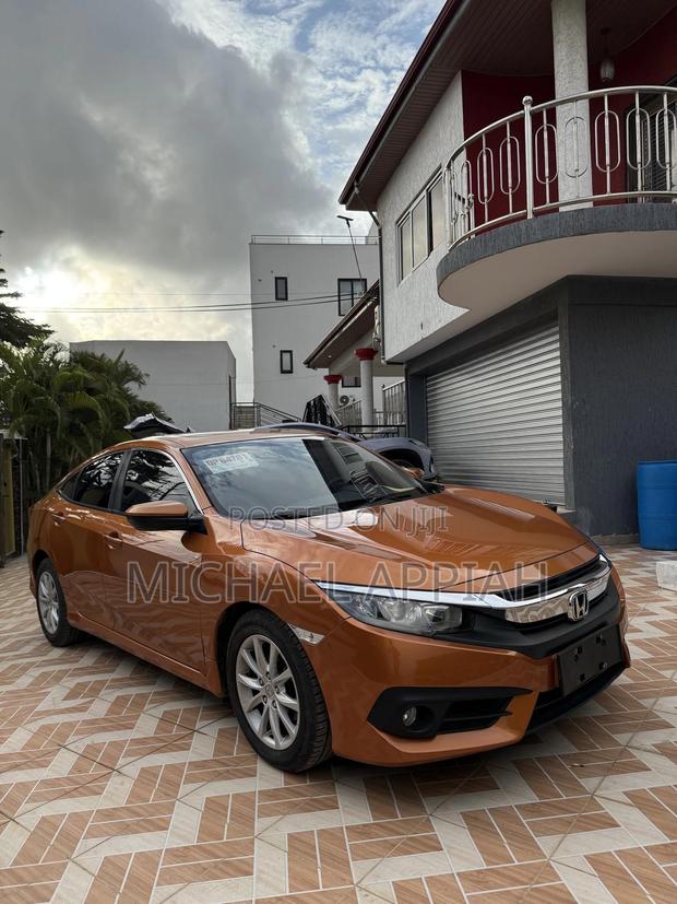 Honda Civic 2017 Orange photo 5