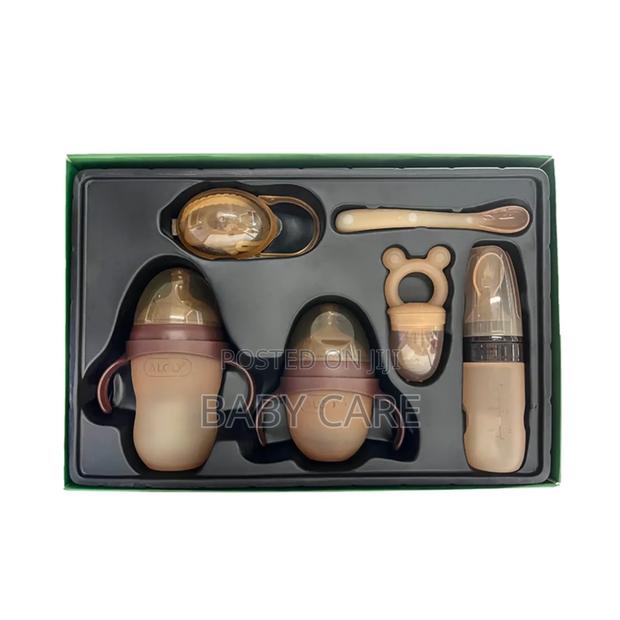 Silicon Baby Feeding Bottle Set photo 2