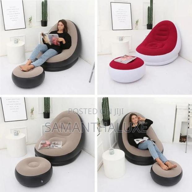 Portable Inflatable Sofa – Foldable, Comfortable Easy to Set Up photo 2