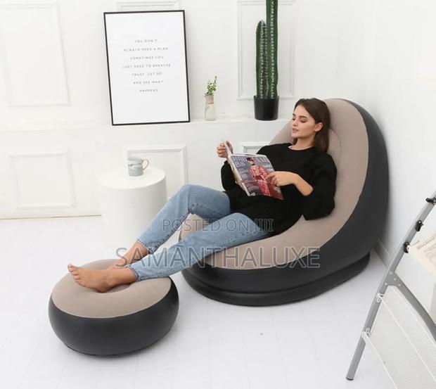 Portable Inflatable Sofa – Foldable, Comfortable Easy to Set Up photo 3
