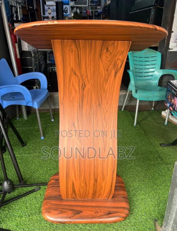 Brown Wooden Pulpit Or Lectern/Podium · Photo 4