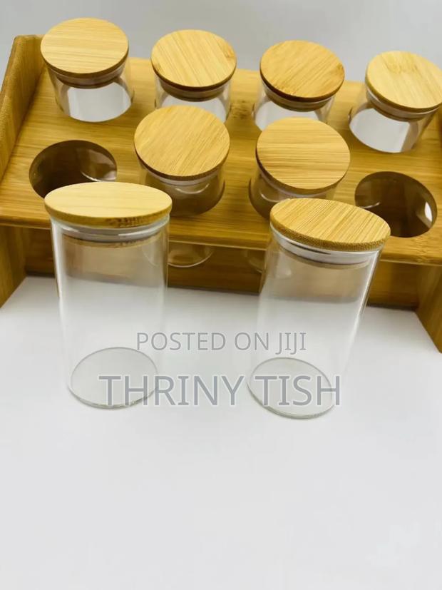 Wooden Spice Rack (8pcs) photo 2