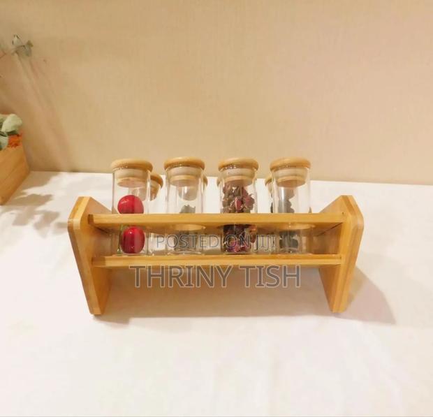 Wooden Spice Rack (8pcs) photo 3