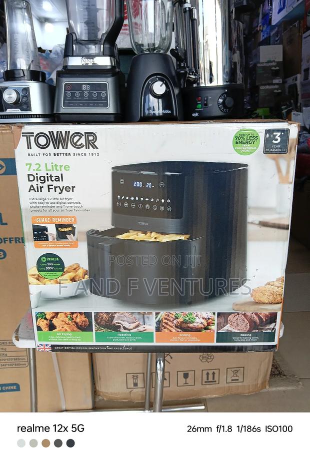 Tower Touch Screen Air Fryer 7.2l - Uk