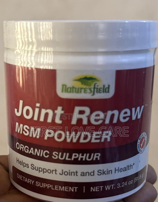 Nature's Field Joint Renew Msm Powder Organic Sulphur