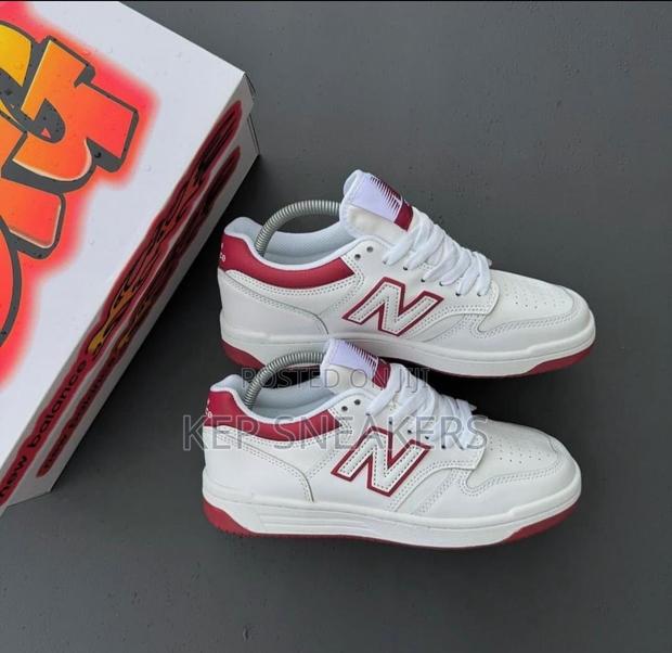New Balance 480 'white Burgundy' · Photo 3