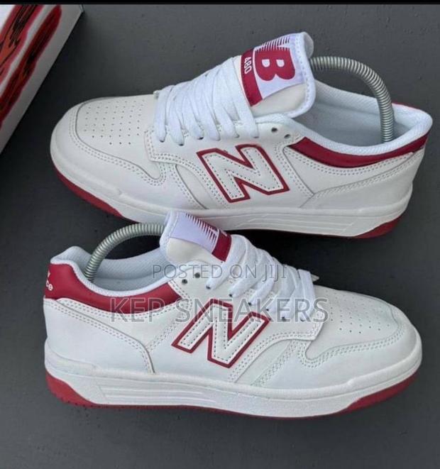 New Balance 480 'white Burgundy' · Photo 4