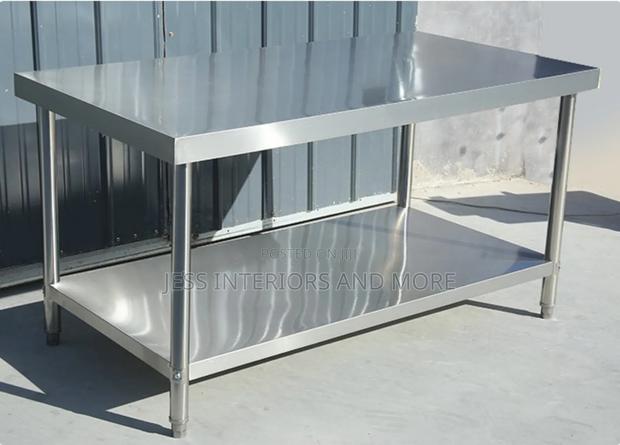 Heavy Duty Kitchen Work Table (150cm) · Photo 3