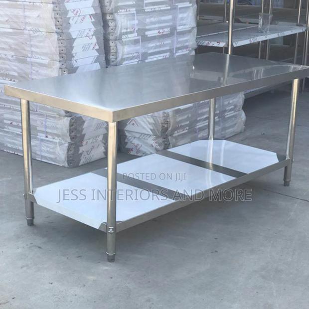 Heavy Duty Kitchen Work Table (150cm) · Photo 4