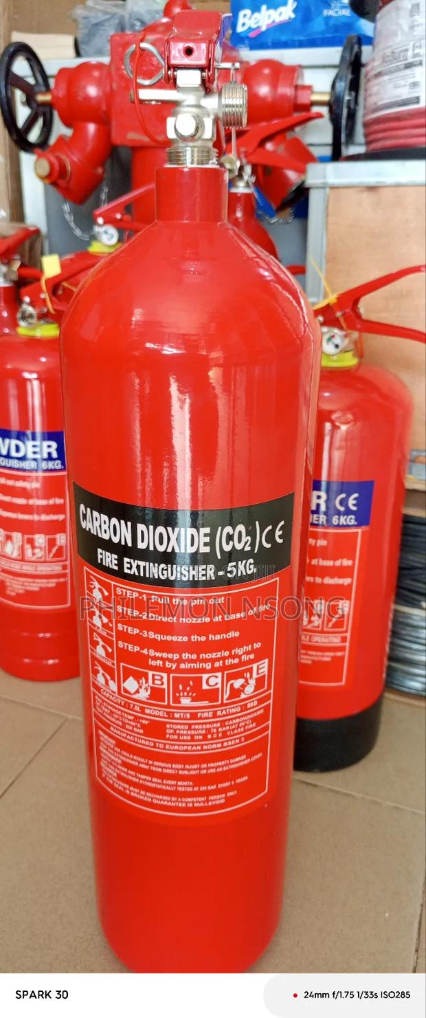5kg Carbon Dioxide (Co2) Fire Extinguisher