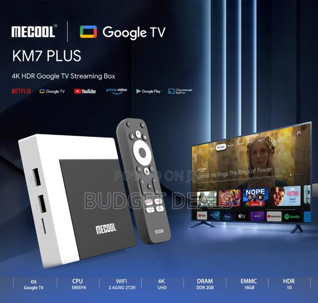 Mecool Google/Netflix Certified Streaming Android Tv Box