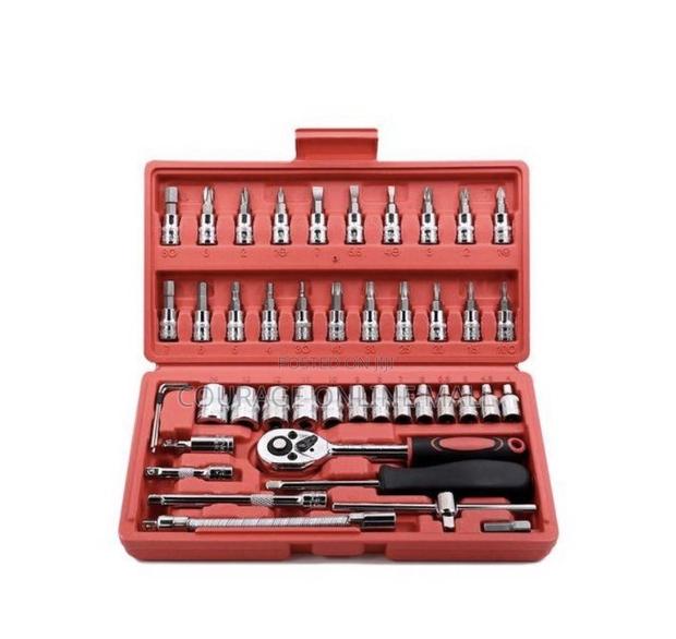 46 Pieces Socket Wrench Set