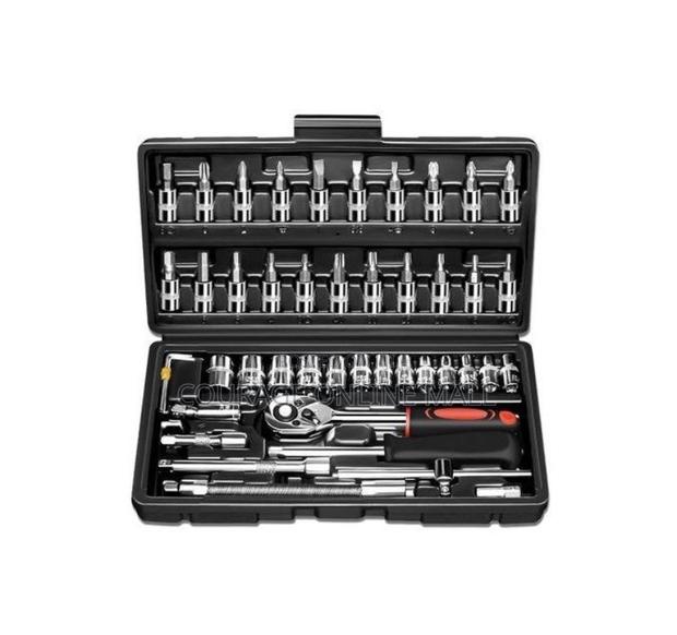 46 Pieces Socket Wrench Set photo 2